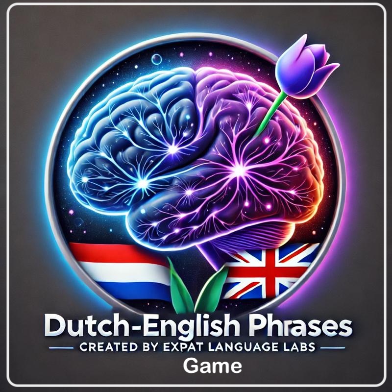Dutch–English phrase game logo